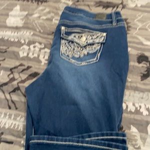 brand new love indigo jeans